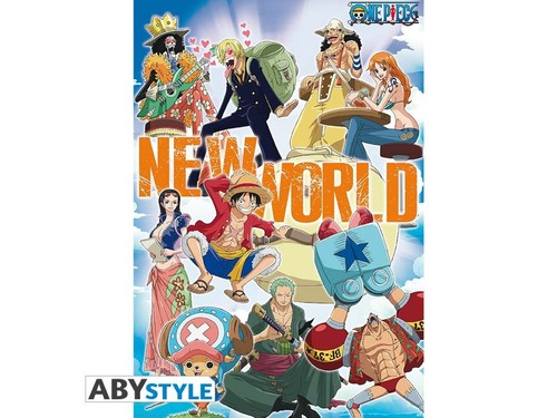 Poster one piece new - -, world