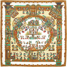 Hermes Scarf ASTRES ET SOLEILS