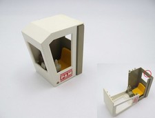 PLAYMOBIL (Q31c03) CHANTIER - Cabine avec Siege Grue 3262 4080 Jaunie Cassée