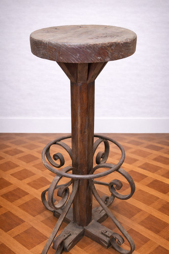 Tabouret atelier ancien - tabouret,
