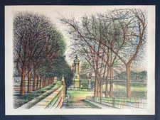 Jean CARZOU "Le pont Alexandre