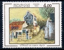 STAMP / TIMBRE FRANCE NEUF N° 2297 ** TABLEAUX MAURICE UTRILLO