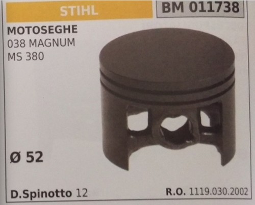11190302002 piston complet - 11190302002,