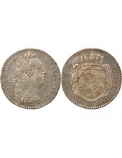 France Louis XV - Jeton Argent, Etats de Bretagne - 1772 Rennes