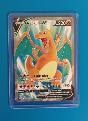 Carte pokémon dracaufeu v - :,