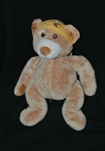 Peluche doudou ours beige - , anna