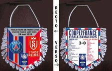 fanion football FINALE COUPE FRANCE 2025  PSG PARIS VS STADE REIMS