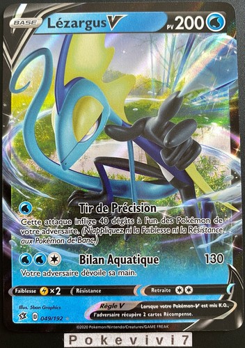 Carte pokemon lezargus 049 192 - pokemon,