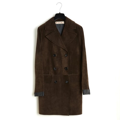 Marni manteau veste - marni, daim