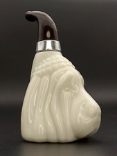 Flacon Avon Bulldog Pipe Vintage 70s en opaline _ After Shave Lotion Windjammer