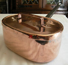 BELLE BRAISIERE CUIVRE SOUDURES QUEUE D'ARONDE