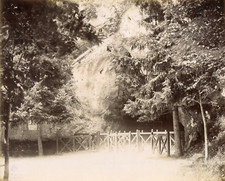Autriche, Tyrol, entrée d'une grotte  Vintage albumin print  Tirage alb