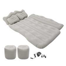 Matelas Pneumatique Pour Voiture 170X110X14Cm Gris