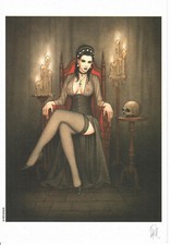 EX-LIBRIS PIN UP DRACULA