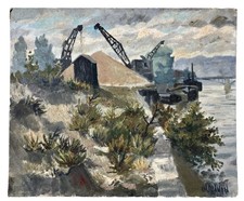 Peinture Huile sur Carton