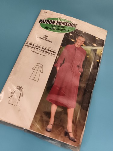 Patron couture robe - , vintage
