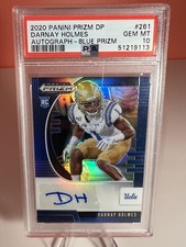 2020 Panini Prizm DP AUTO BLUE