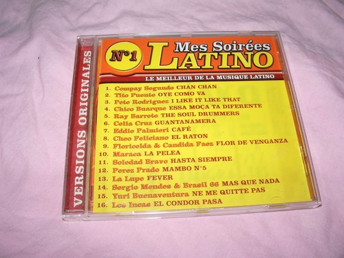 Mes soirees latino n 1 - cd,