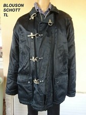  BLOUSON 3/4 SCHOTT NYC  BLEU