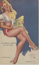 Pin Up Mutoscope Carte - I'M