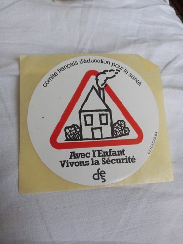 Autocollant vintage comité