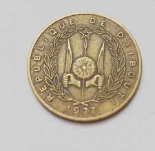 DJIBOUTI  20 francs 1977  (B17 10)