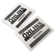 Ohlins Gas, Noir Transparent