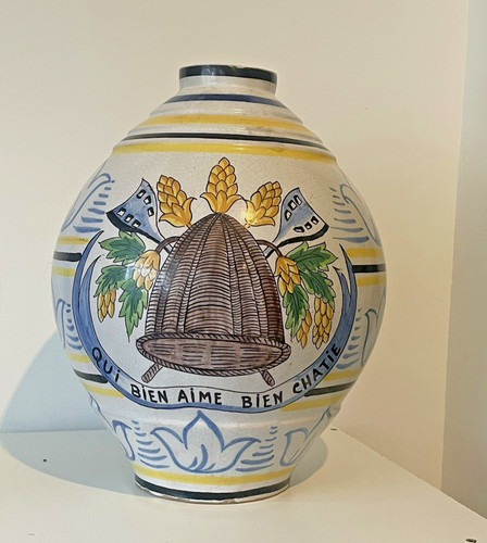 Gros vase henri delcourt - gros,