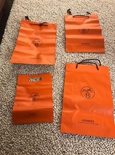 Hermes Shopping bags Lot Of 4