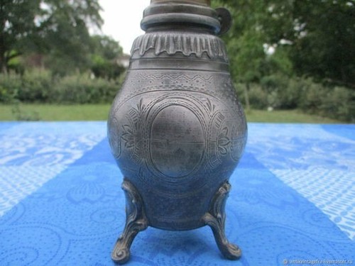 Lampe pétrole ancienne - pétrole,