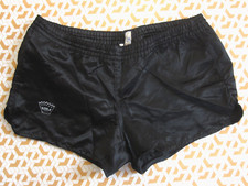 Short KOPA Polyamide Noir satin Vintage 80'S Football ancien Homme - 85 / M
