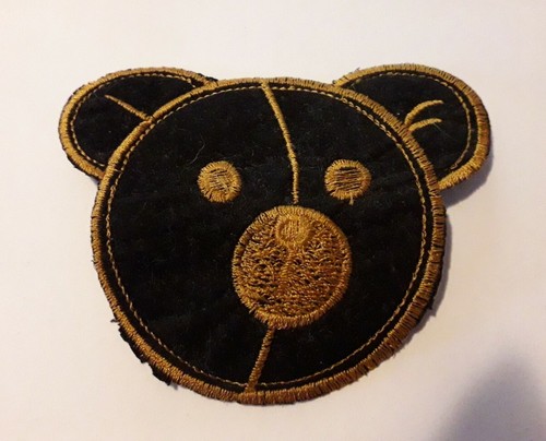 Patch ecusson tête ours - tête, d'ours