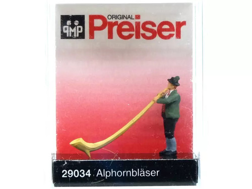 Preiser joueur corne - preiser, ho