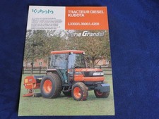 catalogue Kubota tracteur
