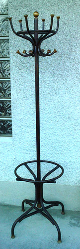 Antique coat rack - antique,