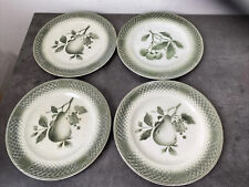 4 Assiettes A Dessert Faïence