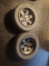 LEGO :  lot 2 Roues + Pneu 81.6 x 36 R - TBE