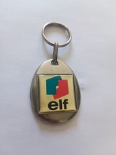 Porte clés Station Automobile ELF Brière Océan Keychain Vintage 90'