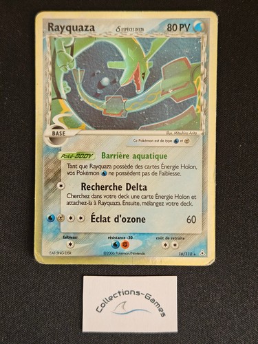 Carte pokémon rayquaza - pokémon, 16/110