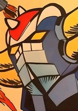 Tapis de sol Goldorak 120x160cm GRENDIZER GOLDRAKE MANGA ANIME floor mat Déco