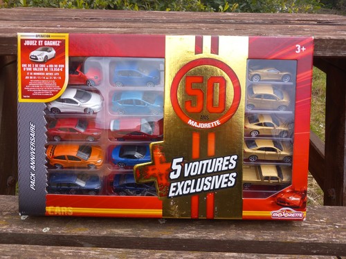 Coffret collector voitures - 15,