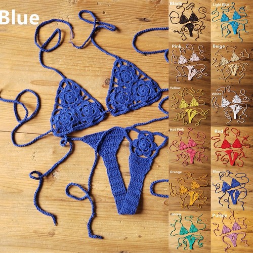Ensemble bikini sexy lacets - bikini, à