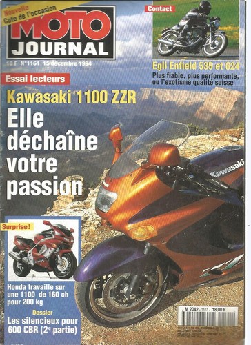 Moto journal 1161 kawa - n°1161,