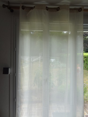 Rideau beige clair - , 240cm