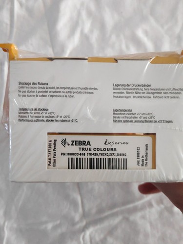 Zebra zxp3 card printer - zebra,