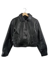 ZARA Veste Similicuir Femme