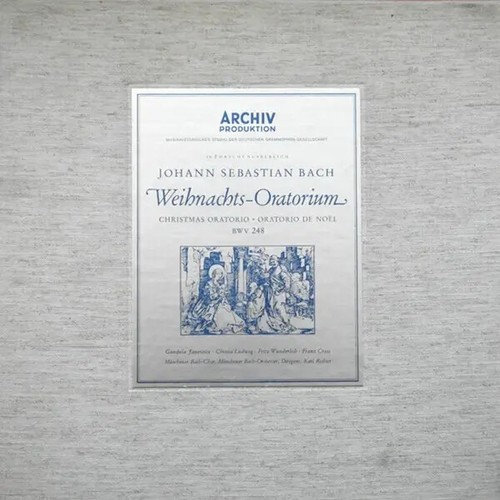 Bach oratorio noël - bach,