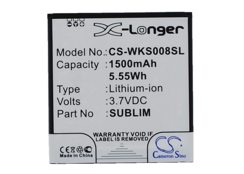 Batterie 1500mah type - batterie,