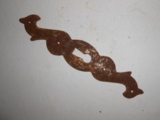  Ornement Entrée de Serrure métal fer Meuble armoire ancienne restauration porte