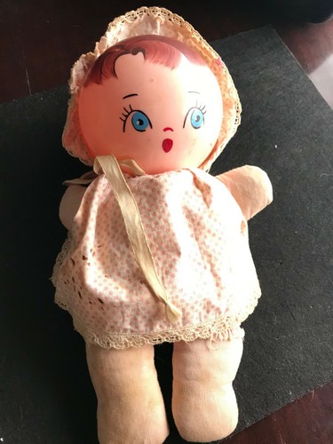 Vintage rattlehead baby doll - rattlehead,